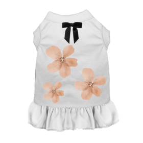 Florets- Dog Dress (Color: Black, size: 2XL)