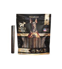 Woof Nific Straight Collagen  Bully Sticks (size: 6 Inch)