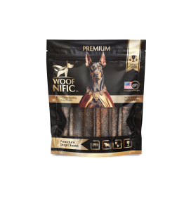 Woof Nific Straight Collagen  Bully Sticks (size: 9 Inch)