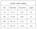 Chantel Tweed Dog Harness