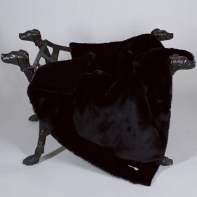Divine Plus Dog Blankets (Color: Black, size: Throw)