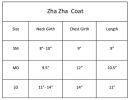 Zha Zha Dog Coat