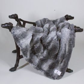Deluxe Dog Blankets (Color: Granite, size: SM)