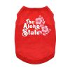 NEW - The Aloha State Dog Shirt - Red