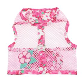 Cool Mesh Harness Hawaiian Hibiscus - Pink (Option: Large)
