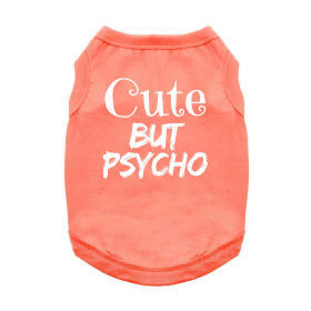 NEW - Cute But Psycho Tank Shirt (Option: X-Small)