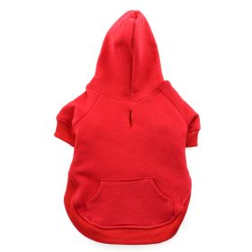Flex-Fit Hoodie- RED (Option: Small)