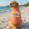NEW - Gone To The Beach Tank Shirt - Coral