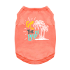 NEW - Gone To The Beach Tank Shirt - Coral