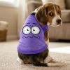 NEW - Nervous Face Dog Shirt - Ultra Violet