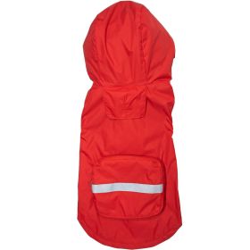 Packable Raincoat - Red (Option: 3X-Large)