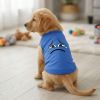 NEW - Sad Face Dog Shirt - Nautical Blue