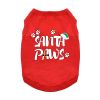 NEW - Santa Paws Dog Shirt - Red