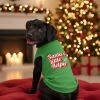 NEW - Santa's Little Helper Dog Shirt - Green