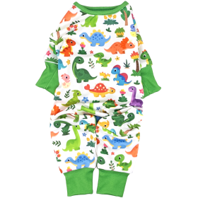 Soft Dog Pajamas - Dinos (Option: Large)