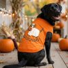NEW - Trick or Treat Pup Dog Shirt - Sunset Orange
