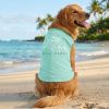 NEW - Turtle Town Maui, HI Dog Shirt - Teal