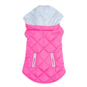 Weekender Dog Sweatshirt Hoodie - Pink (Option: Small)