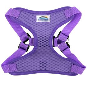 Wrap and Snap Choke Free Dog Harness - Paisley Purple (Option: X-Small)